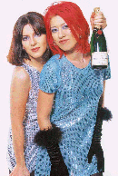 Emma & Miki celebrate